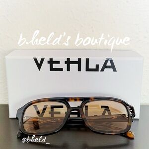 VEHLA Dixie Sunglasses in Choc Tort/Cinnamon VS124 OS Brand New NWT